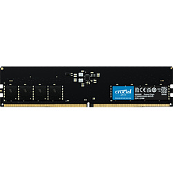 Crucial DDR5 4800MHz 16GB(16GB×1jUDIMM 40-39-39 1.1V  CT16G48C40U5   CT16G48C40U5 y852z