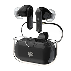 (nb)Audio フルワイヤレスイヤホン (nb)Audio SkeLeTon2 ブラック SKLT2-BK ［ワイヤレス(左右分離) /ノイズキャンセリング対応 /Bluetooth対応 /USB］