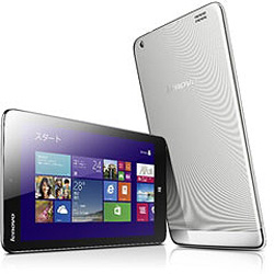 Miix 2 8 Tablet ［Windowsタブレット・Office付き］ 59412901 (2014年モデル・シルバー)