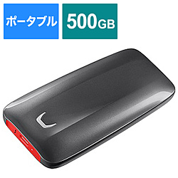 SAMSUNG(サムスン) MU-PB500B/IT  ポータブルSSD X5シリーズ [外付けSSD/Thunderbolt 3対応/500GB] 【sof001】