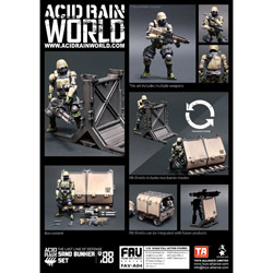 ACID RAIN FAV-A04 Sand Bunker Set （サンドバンカーセット） 1/18 塗装済み完成品フィギュア