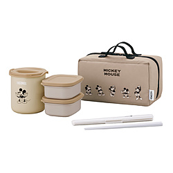 保温弁当箱 ディズニーコラボモデル 250ml ライトベージュ DBQ-257DS-LBE 保温弁当箱 ディズニーコラボモデル 250ml ライトベージュ DBQ-257DS-LBE