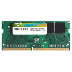 DDR4 - 2400 260pin SO-DIMM (8GB) SP008GBSFU240B02DB(ノートパソコン用) ［増設メモリー］