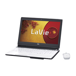 ノートPC LaVie L LL750/TSシリーズ [Office付き] PC-LL750TSW (2014年モデル・クリスタルホワイト)
