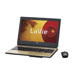 ノートPC LaVie L LL750/TSシリーズ [Office付き] PC-LL750TSG (2014年モデル・クリスタルゴールド)    ［Windows 8 /インテル Core i7 /Office Home and Business Premium］