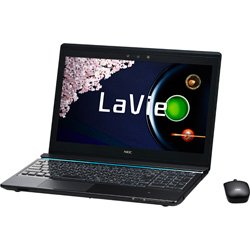 Core i7・タッチパネル・オフィス搭載　4K対応ノートPC LaVie Note Standard [Office付き] PC-NS850AAB (2015年モデル・ブラック)