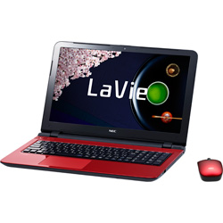 中古】LaVie Note Standard NS150／AAR PC-NS150AAR ルミナスレッド