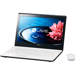 15.6型ワイドノートPC　LAVIE Note Standard［Office付き・Win8.1］　PC-NS700BAW　（2015年モデル・クリスタルホワイト）    ［Windows 8.1 /インテル Core i7 /60#Office Home and Business Premium］
