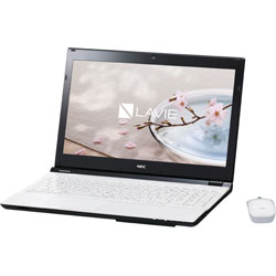中古】LaVie Note Standard PC-NS700DAW クリスタルホワイト 〔Windows