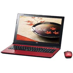 中古】LaVie Note Standard PC-NS150FAR ルミナスレッド 〔Windows 10 