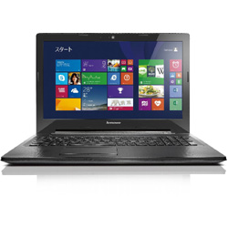 レノボー ノートパソコン Lenovo G50-80 80E5/中古特価良品 中古】Lenovo G50 80E3015CJP エボニー 〔Windows 8〕 [2133011430516