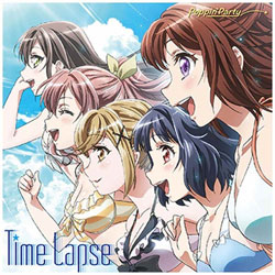 Poppin'Party/7th single"Time Lapse"初次限定版BD在的ＣＤ