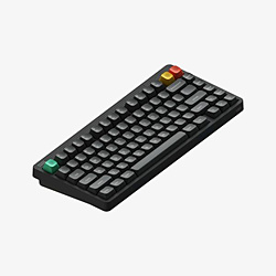 NUPHY �L�[�{�[�h Node75 - High-profile(Red nano���E�p��z��) �C���N�O���[ n75mgr �m�L���E���C�����X /Bluetooth�EUSB-A�{USB-C�n