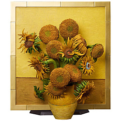 figma テーブル美術館 ゴッホ作ひまわり