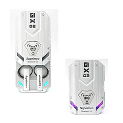 ROYAL MONSTER 完全ワイヤレスイヤホン ホワイト TWS-SP06WH ［ワイヤレス(左右分離) /Bluetooth対応］