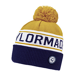 メンズ ポンポンビーニー(フリー：57～59cm/イエロー) TD397