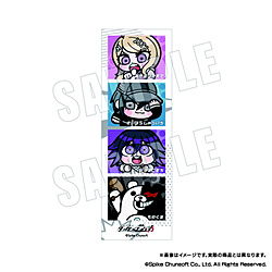ダンガンロンパシリーズ×ぶくぶ　4カットステッカー　03.ニューダンガンロンパV3
