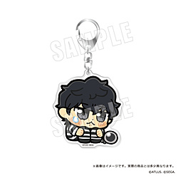 【在庫限り】 ペルソナ５ ザ・ロイヤル　主人公×ぶくぶ　おおきめアクリルキーホルダー　05.度胸 ランク１