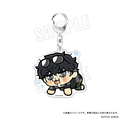 【在庫限り】 ペルソナ５ ザ・ロイヤル　主人公×ぶくぶ　おおきめアクリルキーホルダー　11.魅力 ランク１