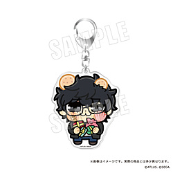 【在庫限り】 ペルソナ５ ザ・ロイヤル　主人公×ぶくぶ　おおきめアクリルキーホルダー　12.魅力 ランク５