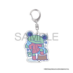 どこでもいっしょ 梅雨でもいっしょ アクリルキーホルダー リッキー(梅雨ver.)