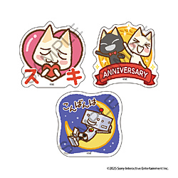 どこでもいっしょ ステッカーセットA (3枚セット)