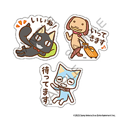 どこでもいっしょ ステッカーセットB (3枚セット) 【sof001】