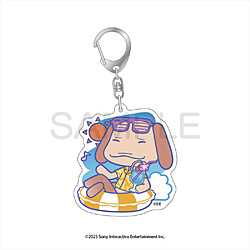 どこでもいっしょ　海でもいっしょ アクリルキーホルダー ピエール(海ver.)