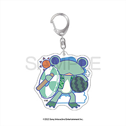 どこでもいっしょ　海でもいっしょ アクリルキーホルダー リッキー(海ver.) 【sof001】