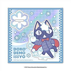 どこでもいっしょ　雪でもいっしょ アクリルスタンド (クロ) 【sof001】