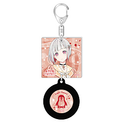 ラブライブ！蓮ノ空女学院スクールアイドルクラブ 描き下ろしジャケット風レコードキーホルダー／夕霧?綴理