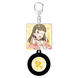 ラブライブ！蓮ノ空女学院スクールアイドルクラブ 描き下ろしジャケット風レコードキーホルダー／徒町 小鈴
