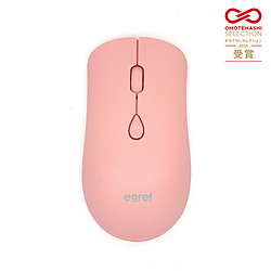 ビジネスハーモニー マウス 「SweetiE」EGRET(イーグレット) いちごオレ EM23-S3(B) ［光学式 /無線(ワイヤレス) /6ボタン /Bluetooth・USB］