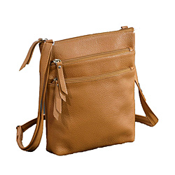 Absolute Zero サコッシュ　レザーバッグ　キャメル  キャメル