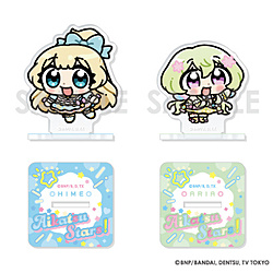 アイカツ！シリーズ アクリルスタンドセット Illustrated byあにゃ 10.白鳥ひめ＆双葉アリア