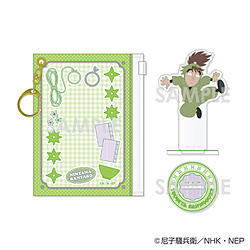 忍たま乱太郎 ポーチ入りアクリルスタンド　7.次屋三之助