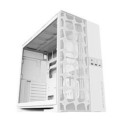 GEOMETRICFUTURE PCケース [ATX /Micro ATX /Extended ATX /Mini-ITX] Model 5 Vent ホワイト GF-M5-Vent-WT