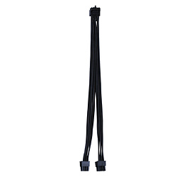 fBbN 12VHPWRϊP[u 600mm [8pin PCIe TYPE-Y IX|IX 12+4pin 12VHPWR] iType-Bj ubN DIR-L16B-M8X2-Y-BK