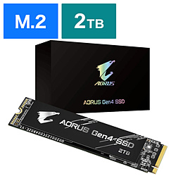 内蔵SSD PCI-Express接続 AORUS  GP-AG42TB ［2TB /M.2］