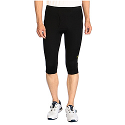 メンズ バイオネクスト ブレスサーモ デラックスウォーム 8分丈 タイツ(Mサイズ/ブラック) E2MJ2530