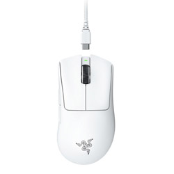 ゲーミングマウス DeathAdder V3 Pro ホワイト RZ01-04630200-R3A1 ［光学式 /有線／無線(ワイヤレス) /7ボタン /USB］