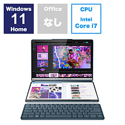 ノートパソコン Yoga Book 9i Gen 8 タイダルティール 82YQ004KJP ［13.3型 /Windows11 Home /intel Core i7 /メモリ：16GB /SSD：1TB /無し /日本語版キーボード /2023年12月モデル］