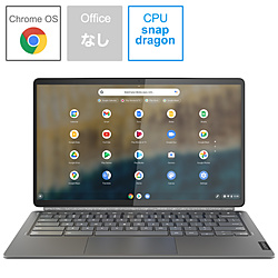 ノートパソコン IdeaPad Duet 560 Chromebook ストームグレー 82QS001WJP ［13.3型 /Chrome OS /Snapdragon /無し /メモリ：8GB /eMMC：256GB /2021年11月モデル］