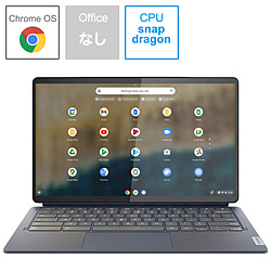 Lenovo(レノボジャパン) ノートパソコン IdeaPad Duet 560 Chromebook アビスブルー 82QS001UJP ［13.3型 /Chrome OS /Snapdragon /無し /メモリ：4GB /eMMC：128GB /2021年11月モデル］ 【sof001】