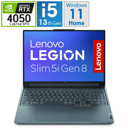 Lenovo(レノボジャパン) 82YA0088JP ゲーミングノートパソコン Legion Slim 5i Gen 8 ストームグレー ［16.0型 /Windows11 Home /intel Core i5 /メモリ：16GB /SSD：512GB /無し /日本語版キーボード /2023年5月モデル］
