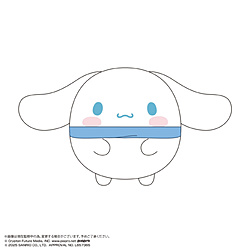 初音ミク×シナモロール ふわコロりんＭsize3 F：シナモロール（マフラー）