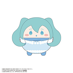 初音ミク×シナモロール ふわコロりんBIG3 E：初音ミク（マフラー）