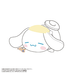 初音ミク×シナモロール ぽてコロマスコットＭsize3 D：シナモロール（おやすみ）