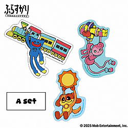 Poppy Playtime ぶらすがりダイカットステッカー A