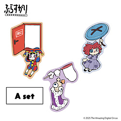 アメイジングデジタルサーカス ぶらすがりダイカットステッカー A